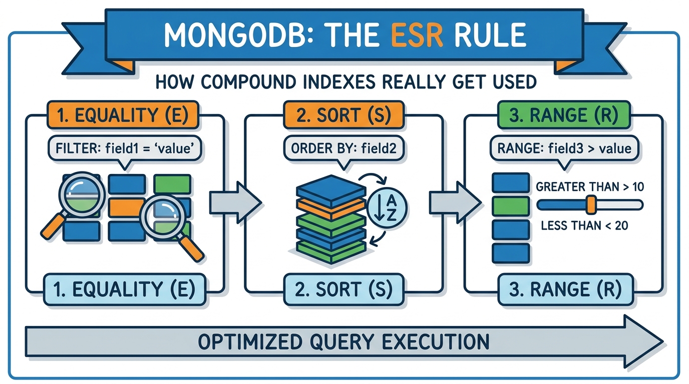 The ESR rule: how compound indexes really get used